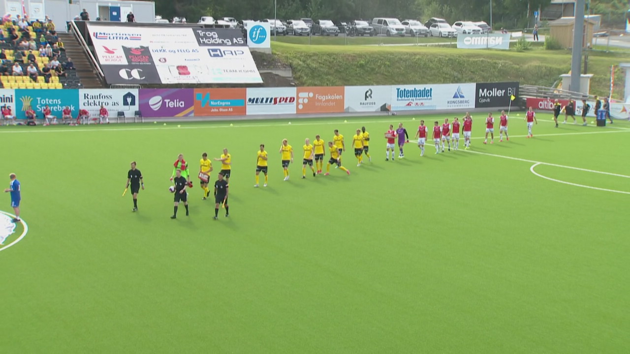 Raufoss - Bryne 4-1